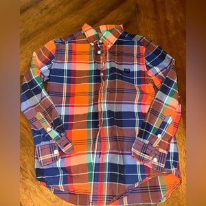 Boys chaps button down shirt